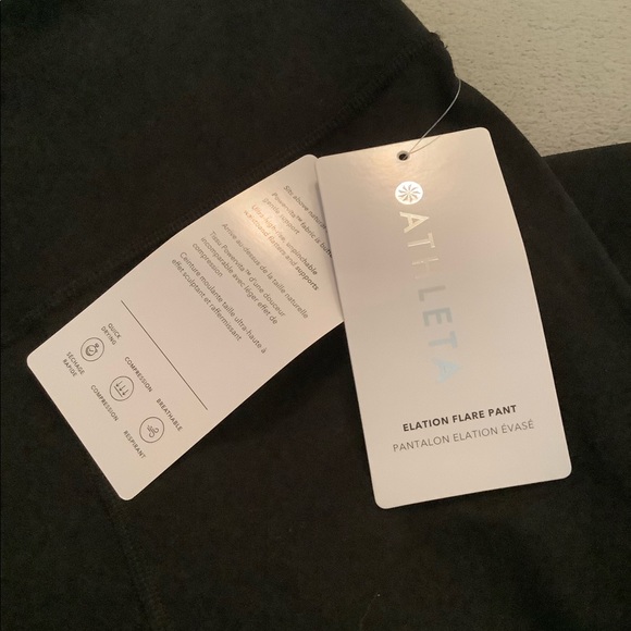 Athleta Elation Flare Pant - Black - Size Small/Tall - Picture 8 of 8